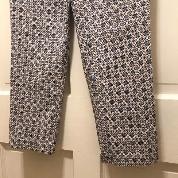 Kenar geo-print slip-on ankle pants, size 8 - Picture 6 of 8